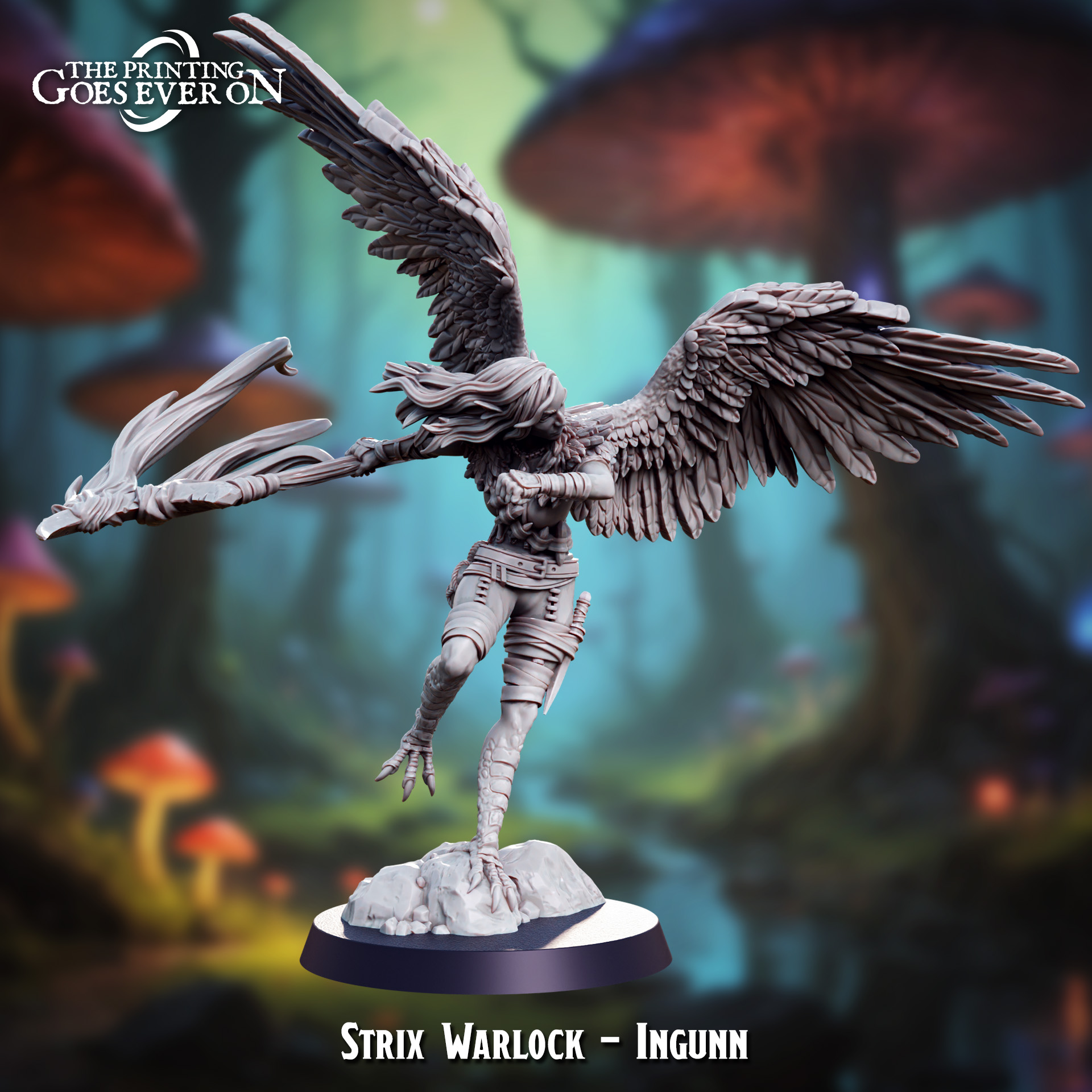 Strix Warlock - Ingunn - Presupported